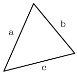 Найти площадь треугольника по формуле Герона